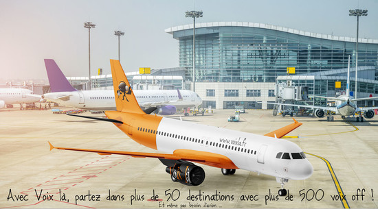 Offrez-vous la première classe sans bouger VOIX LA l'avion écologique